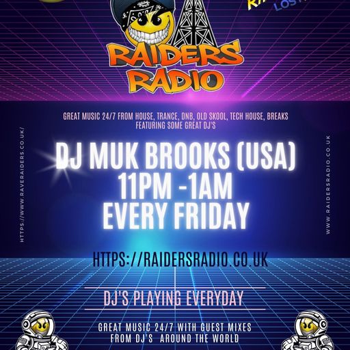 DJMUK SESSION #4 RAIDERS RADIO<<<HOME OF THE LOST RAVE (A DIVADOLL PRODUCTION)