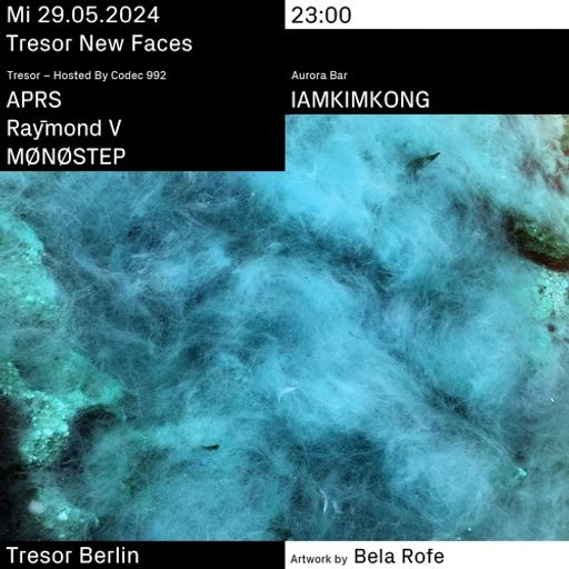 IAMKIMKONG (all night) at "New Faces X Codec 992" @ Tresor (Berlin-Germany) - 29 May 2024