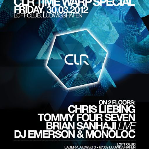 DJ EMERSON // CLR TIME WARP SPECIAL - 30.03.12
