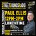 Lunch with Paul Ellis On Street Sounds Radio 1200-1400 30/11/2021