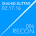 Shahid Buttar live @ RECON 006 at Lookout in SF (02.17.2016)