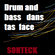 drum  and  bass dans  ta  face image
