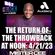 MISTER CEE THE RETURN OF THE THROWBACK AT NOON 94.7 THE BLOCK NYC 4/21/23 image