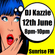 DJ Kazzie Live on SunriseFM 8pm-10pm 12.06.22 image