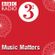 HOW DOES MUSIC THERAPY WORK FOR THE DEAF? - TONY HEYES ON BBC RADIO 3 image