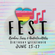Rainbow Love Notes  - Rainbow Laces and Audio Love Notes Birthday Weekender image