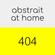music to stay at home - abstrait 404 image
