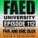 FAED University Episode 112 with Five and Eric Dlux image