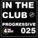 JMS - 4 The Music Exclusive - IN THE CLUB 025 - Progressive image