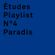 Etudes playlist N4 by Paradis image