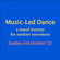 Music-Led Dance: "Prayer response" — outdoor dance practice 2nd Oct '22 image