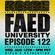 FAED University Episode 122 featuring RCADE image
