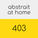 music to stay at home - abstrait 403 image