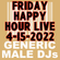 (Mostly 80s) Happy Hour - 4-15-2022 image
