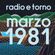 Radio e torno - MARZO 1981 image