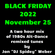 Jon "DJ Spidey" Weber - 20221125 - Two Hours of BLACK FRIDAY Alternative Throwback Groove image