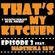 That's My Kitchen > episode 003 image