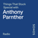 Things That Stuck Special with Anthony Parnther image