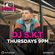 DJ S.K.T - Thursday Night Kiss FM UK (10/12) image