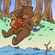 Baysa - Squirrel And Bear On Mushrooms image