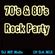 70's & 80's Rock Party image