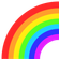 aaron - rainbow image