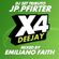Emiliano Faith - X4 DJ Volumen 12 (Extended DJ Set) (June 2021) image
