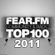 FearFM Hardstyle Top 100 2011 image