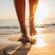 Les pieds dans le sable! image