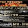 The Weekend Warm-up Show Friday 6-8pm ukbassradio.com DJ V and DJ Bagster DnB image