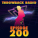 Throwback Radio #200 - DJ CO1 & Dirty Lou image