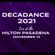 Decadance 2021 Live at The Hilton Pasadena, CA. a mix set of CARLTON SUMNER of HOUSEoFDISCO image