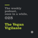 The weekly podcast, once in a while, 028: The Vegan Vigilante image