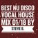 Best Nu Disco Vocal House Mix 01/18 image