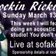 Rockin Rickie Radio Show - (sic)Monic IN STUDIO user image