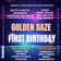 Golden Daze 1st Birthday Party (Antix & Cherokee B2B) user image