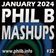 #PhilBMashups Show 32 "Blue Monday Houdini" - 26th January 2024 user image