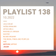 Playlist 138 - Octobre 2022 user image