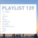 Playlist 139 - Novembre 2022 user image
