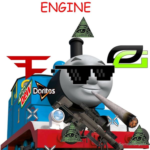 Thomas the tank engine mlg 2025