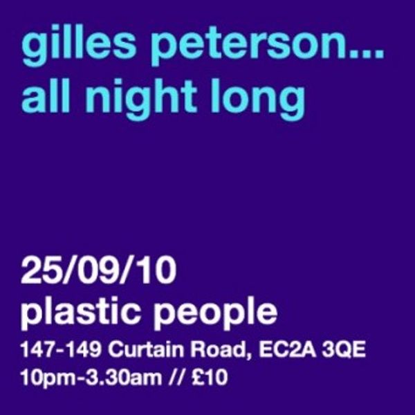 Gilles Peterson Worldwide Vol 3 No 11 Gilles Plastic People