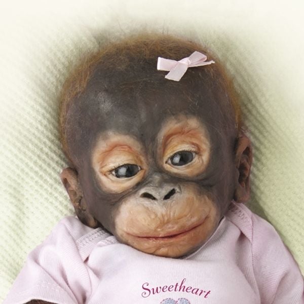 Baby umi store monkey doll