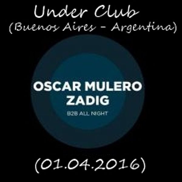 Oscar Mulero 2b2 Zadig - Live @ Under Club, Buenos Aires - Argentina  () by SetLiveOM | Mixcloud