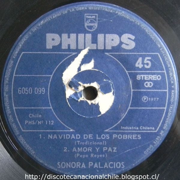Sonora Palacios: Navidad de los pobres-Amor y paz-Noche Buena-Niños de  carita triste. Philips. 1977. by Discoteca_Nacional_Chile | Mixcloud