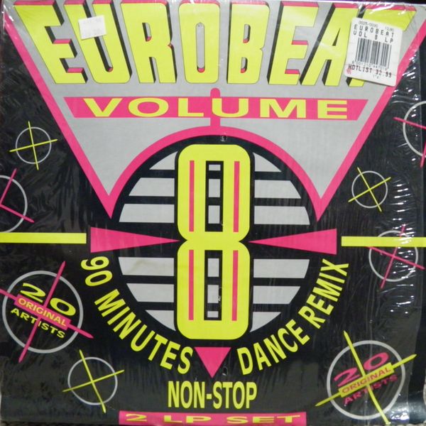 Eurobeat Volume 8 90 Minute Non Stop Dance Remix 2lp