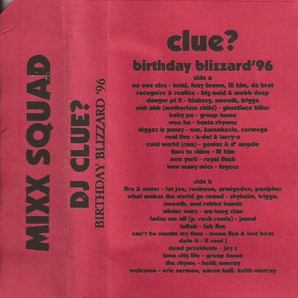 dj clue mixtapes 1996