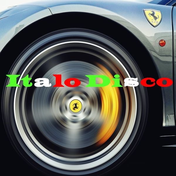 Italo disco - Italo Disco - Sticker