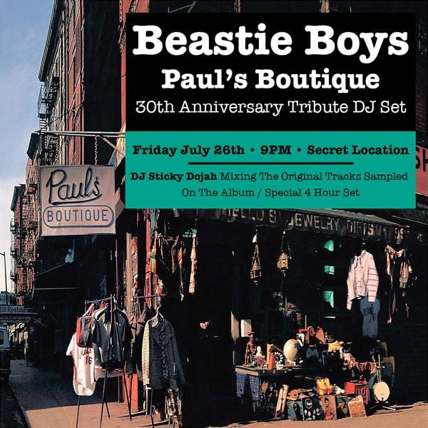 Paul s Boutique 30th Anniversary Tribute DJ Set Live Ludlow