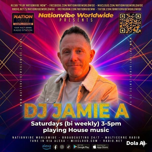 DJ Jamie A NVWW Saturday 3-6pm  11-04-26