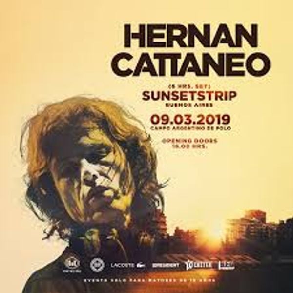 Hernán Cattáneo - Sunsetstrip Campo Argentino de Polo @Buenos